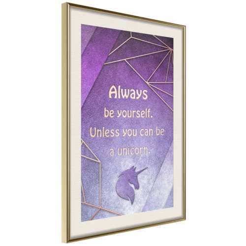 Poster - Always Be Yourself 30x45 Cijena