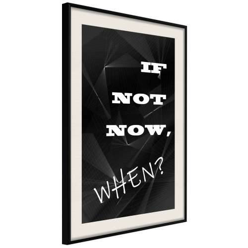 Poster - When? 40x60