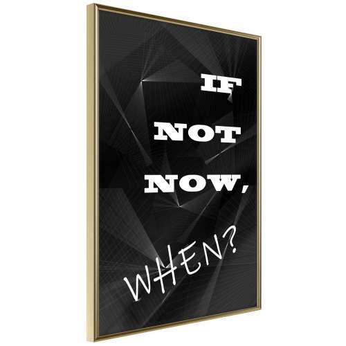 Poster - When? 40x60