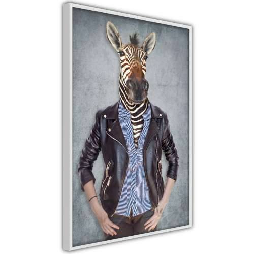 Poster - Animal Alter Ego: Zebra 20x30