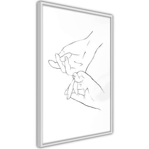 Poster - Joined Hands (White) 40x60