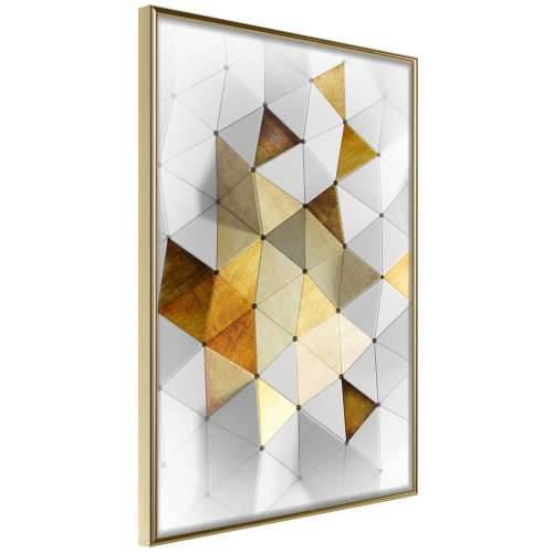 Poster - Gold-Plated Enamel 40x60