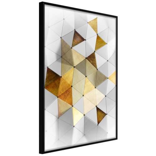 Poster - Gold-Plated Enamel 30x45