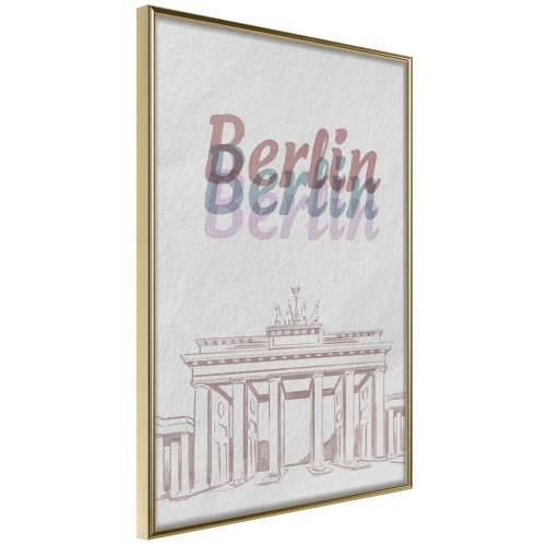 Poster - Pastel Berlin 40x60 Cijena