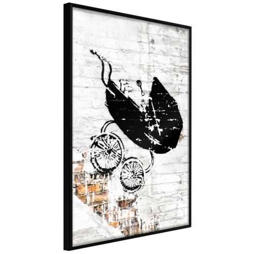 Poster - Banksy: Baby Stroller 30x45 Cijena