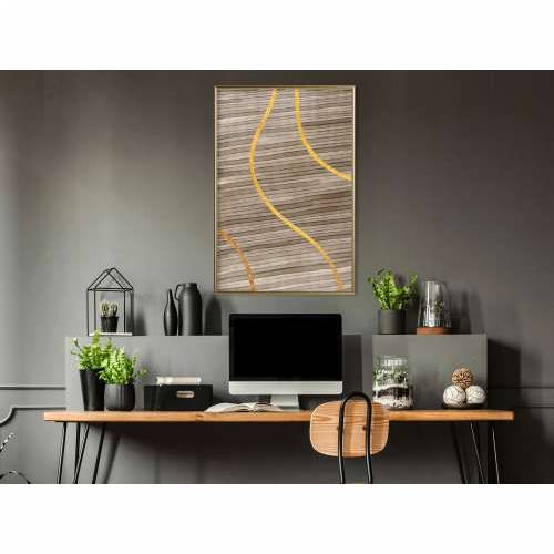 Poster - Golden Stripes 40x60 Cijena
