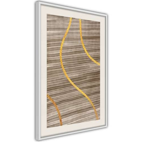 Poster - Golden Stripes 20x30 Cijena