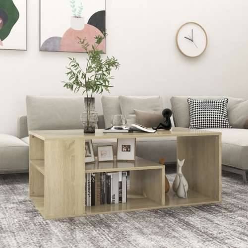 Stolić za kavu boja hrasta 100 x 50 x 40 cm konstruirano drvo - sonoma hrast 1 Cijena
