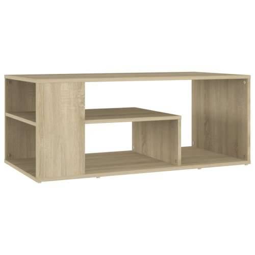 Stolić za kavu boja hrasta 100 x 50 x 40 cm konstruirano drvo - sonoma hrast 1 Cijena