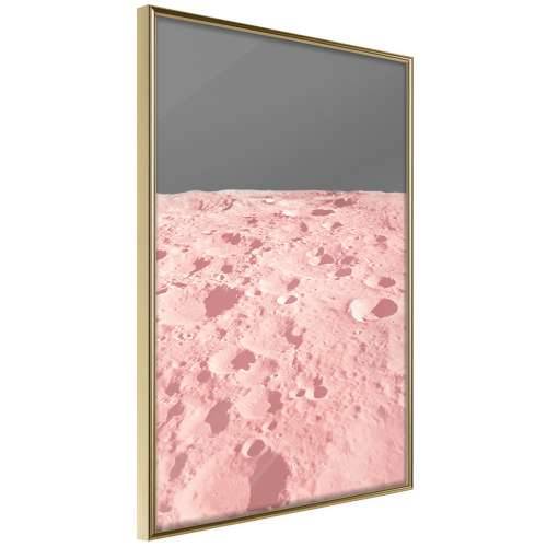 Poster - Pastel Craters 40x60
