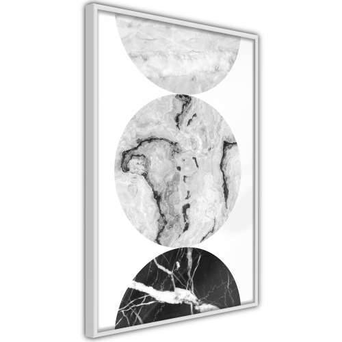 Poster - Three Shades of Marble 30x45