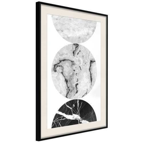 Poster - Three Shades of Marble 30x45