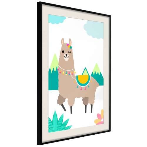 Poster - Playful Llama 20x30 Cijena