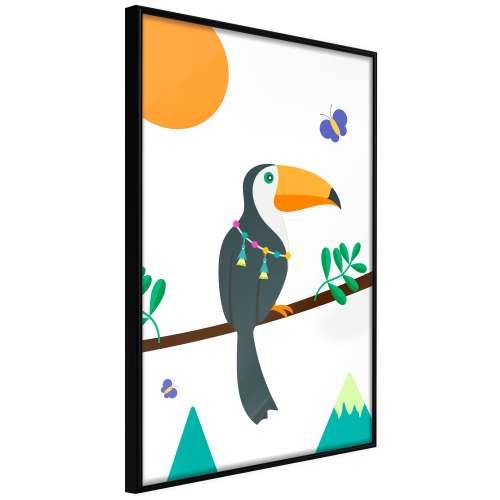 Poster - Fairy-Tale Toucan 40x60