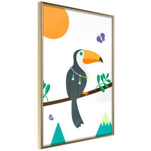 Poster - Fairy-Tale Toucan 30x45