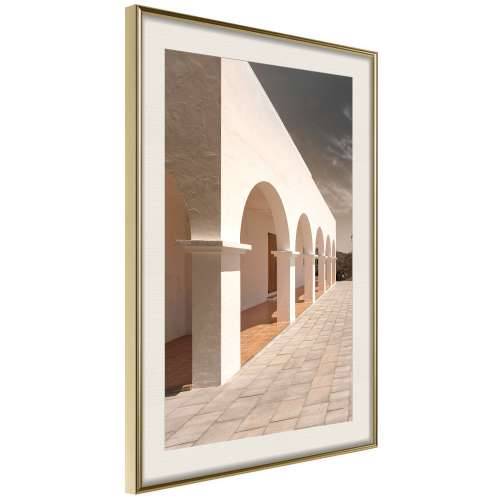 Poster - Sunny Colonnade 20x30