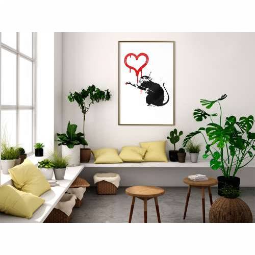 Poster - Banksy: Love Rat 40x60 Cijena