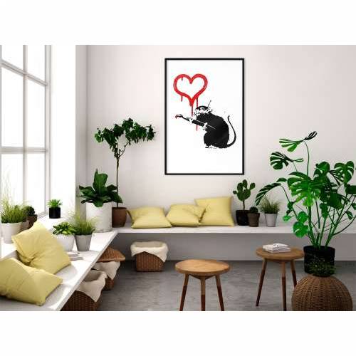 Poster - Banksy: Love Rat 30x45 Cijena