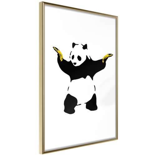 Poster - Banksy: Panda With Guns 30x45