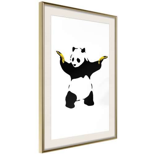 Poster - Banksy: Panda With Guns 30x45