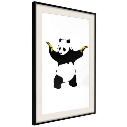 Poster - Banksy: Panda With Guns 20x30