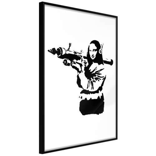 Poster - Banksy: Mona Lisa with Bazooka II 40x60 Cijena