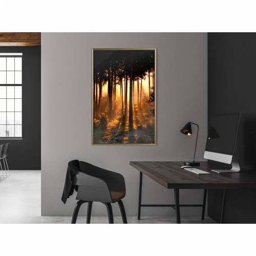 Poster - Dark Tree Tops 40x60 Cijena
