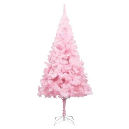 Umjetno božićno drvce LED sa stalkom ružičasto 240 cm PVC Cijena