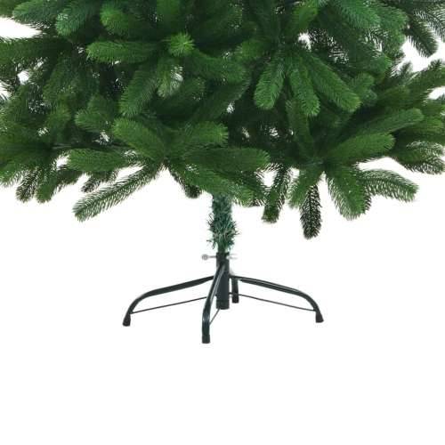 Umjetno božićno drvce s LED svjetlima i kuglicama 150 cm zeleno Cijena