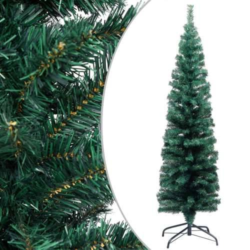 Usko umjetno božićno drvce LED s kuglicama zeleno 180 cm Cijena