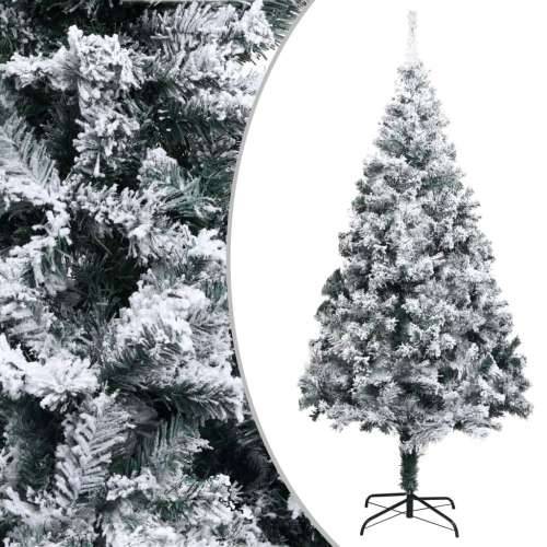 Umjetno božićno drvce LED s kuglicama zeleno 240 cm PVC Cijena