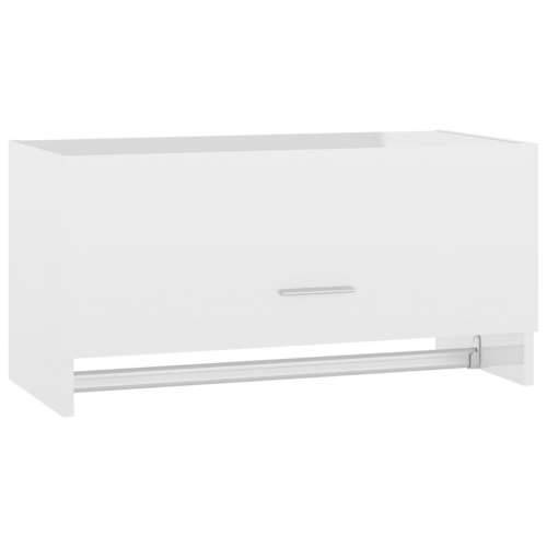 Ormar visoki sjaj bijeli 70 x 32,5 x 35 cm konstruirano drvo - Visoko sjajno bijela 70 x 32.5 x 35 cm 1 Cijena