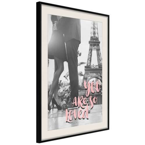 Poster - Love in Paris 30x45