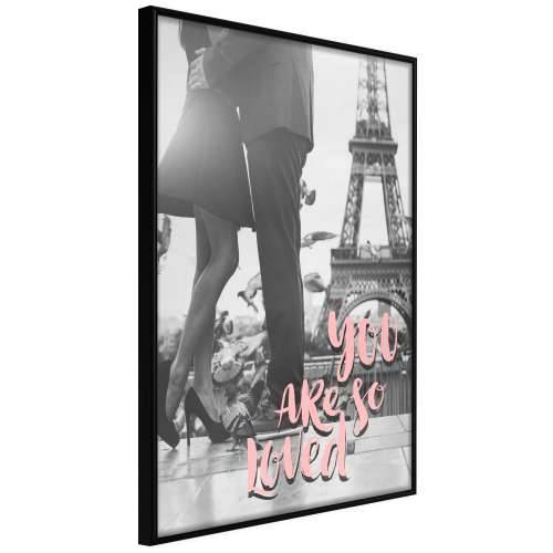 Poster - Love in Paris 20x30