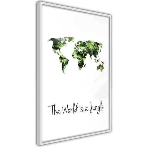 Poster - We Live in a Jungle 40x60