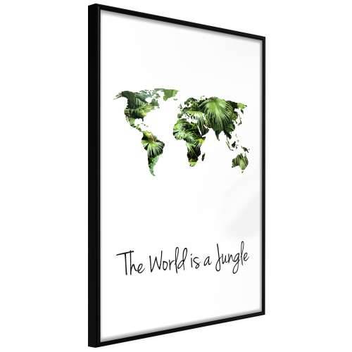 Poster - We Live in a Jungle 20x30