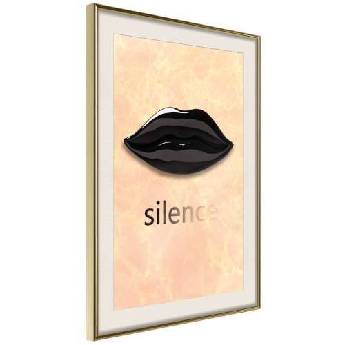 Poster - Silent Lips 20x30