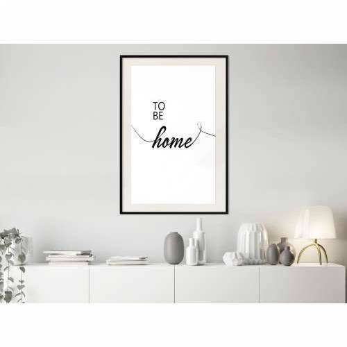 Poster - To Be Home 20x30 Cijena