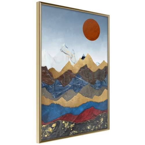 Poster - Red Sun 40x60