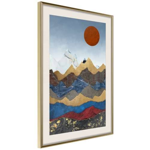 Poster - Red Sun 30x45