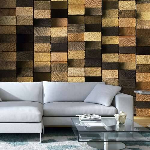 Foto tapeta - Protected by the Wooden Weave 50x1000 Cijena