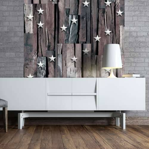 Foto tapeta - Stars on Wood 50x1000 Cijena