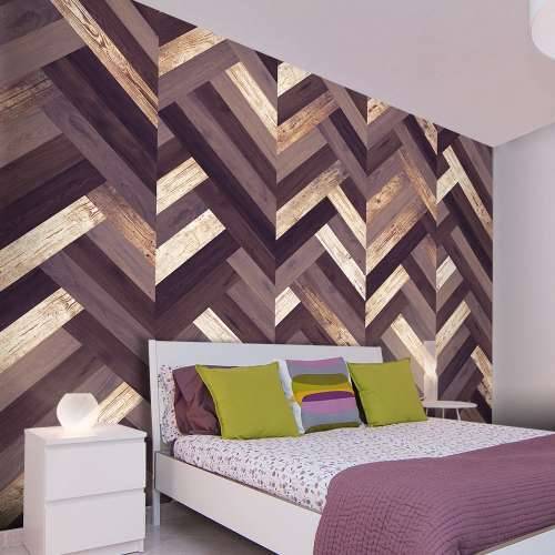 Foto tapeta - Wooden Braid 50x1000 Cijena