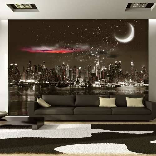 Foto tapeta - Starry Night Over NY 100x70 Cijena