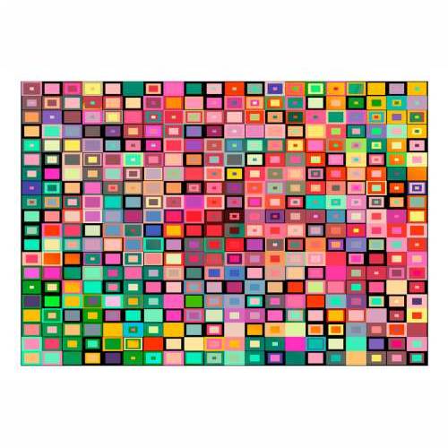 Foto tapeta - Colourful Boxes 100x70 Cijena