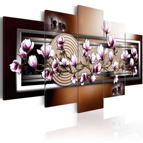 Slika - Zen garden and magnolia 100x50 Cijena