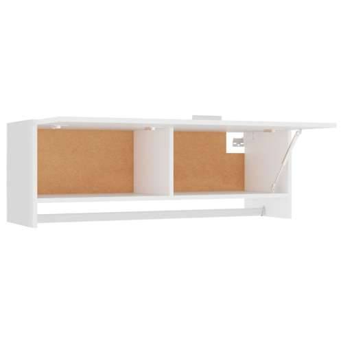 Ormar bijeli 100 x 32,5 x 35 cm od konstruiranog drva - Bijela 100 x 32.5 x 35 cm 1 Cijena