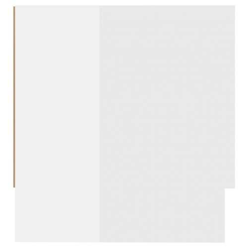 Ormar visoki sjaj bijeli 100 x 32,5 x 35 cm od iverice Cijena