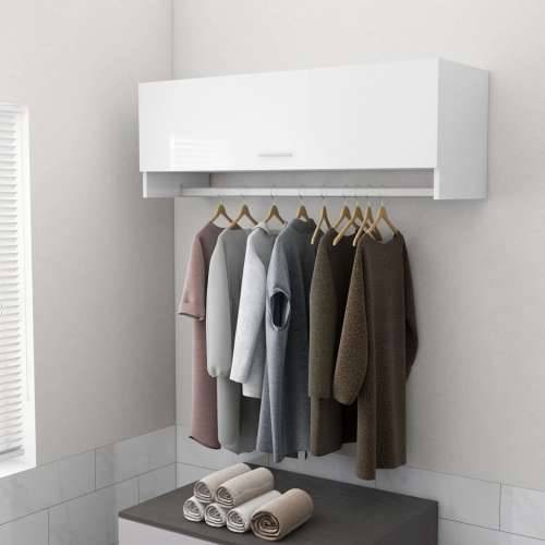 Ormar visoki sjaj bijeli 100 x 32,5 x 35 cm konstruirano drvo - Visoko sjajno bijela 100 x 32.5 x 35 cm 1 Cijena