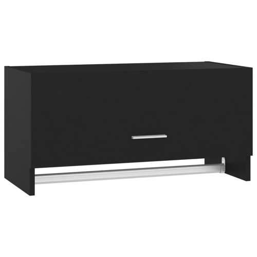 Ormar crni 70 x 32,5 x 35 cm konstruirano drvo - Crna 70 x 32.5 x 35 cm 1 Cijena